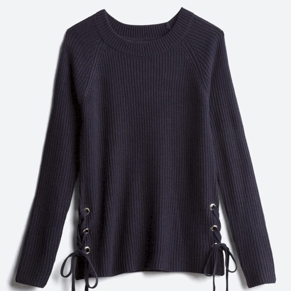 PINK CLOVER Mel Tie Side Pullover Size XS